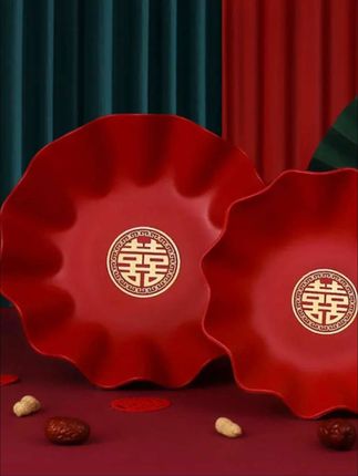 #喜糖盘 #盘子 #果盘 #婚庆用品 #内容启发搜索