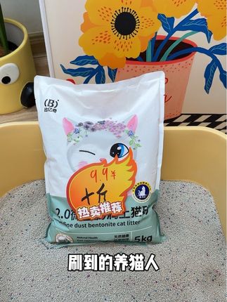 猫砂?一个给猫拉屎的东西,真的没必要买太贵的,像这种十斤到手 才9块9的,刷到你就赶紧多囤#猫砂推荐 #性价比高猫砂 #养猫新手