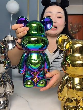 #暴力熊#存钱罐 #摆件#存钱#乔迁之喜大吉大利