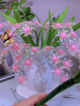 冰雪玫瑰花手工材料 #手工diy #爱手工爱生活 #冰雪玫瑰花 #材料包#手工diy制作