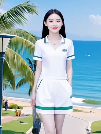 #夏季穿搭 #时尚休闲套装 #减龄气质 #最美穿搭 #减龄套装
