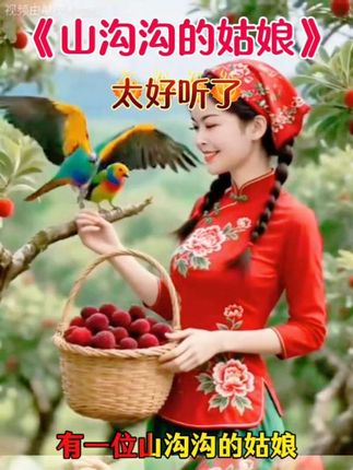 山沟沟里的姑娘有着黑亮的长发和健康的肤色,她们的眼睛闪烁着朴实和善良。在山间劳作,她们的歌声清脆响亮,如同清晨的鸟鸣,让人感到清新和愉快。#热点 #支持抖音传播正能量 #抖音热歌 #怀旧经典 #音乐 @DOU+小助手 🌹🌹🌹