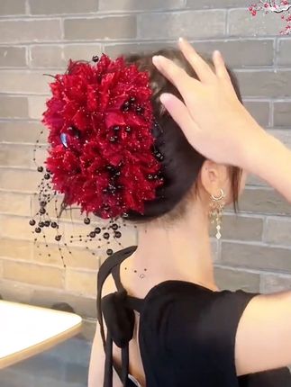 #抓夹用法 #做一个精致的女人 #头饰发饰