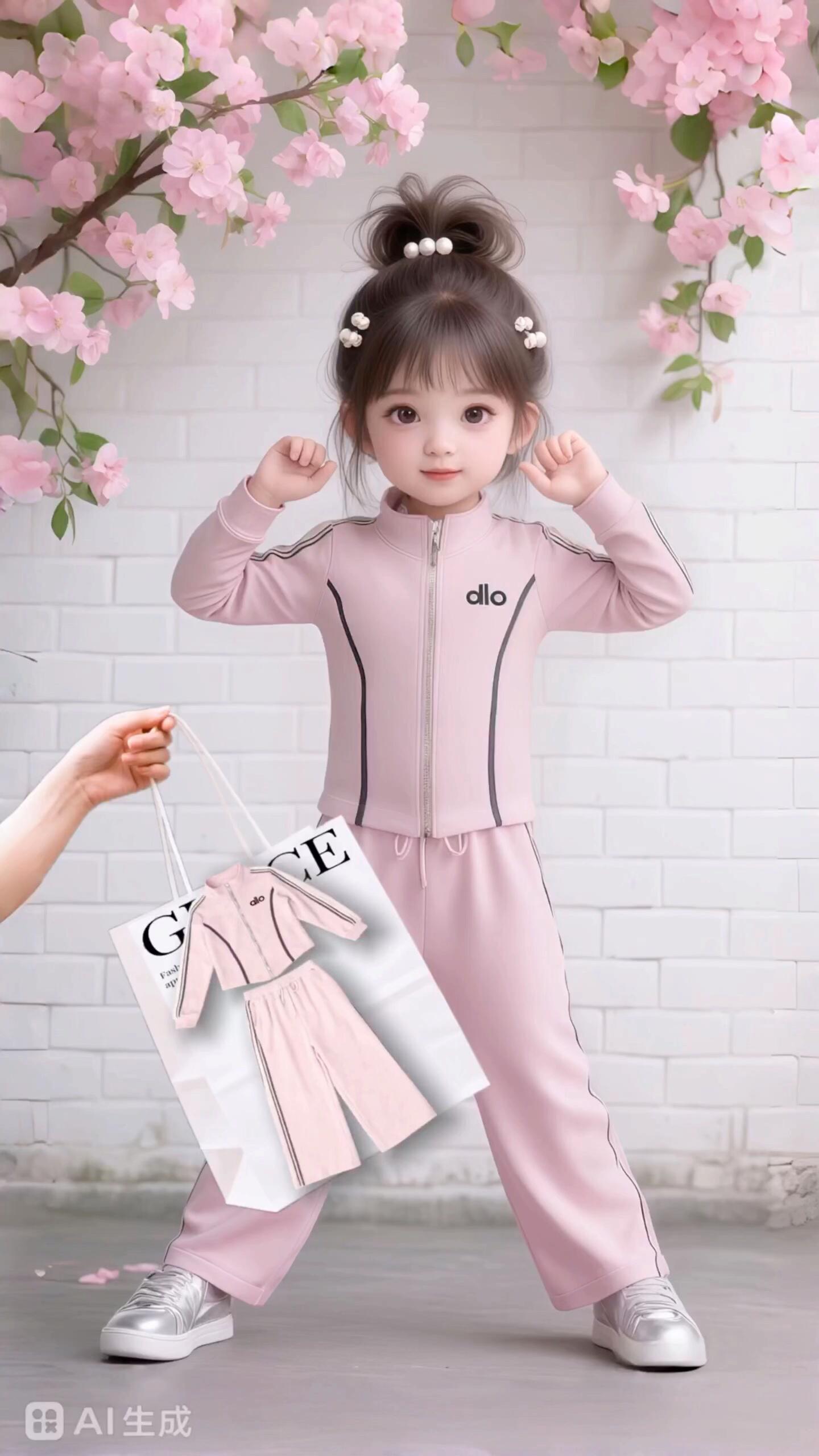 #高品质童装 #小清新穿搭 #甜美穿搭 #甜美风 #女童套装
