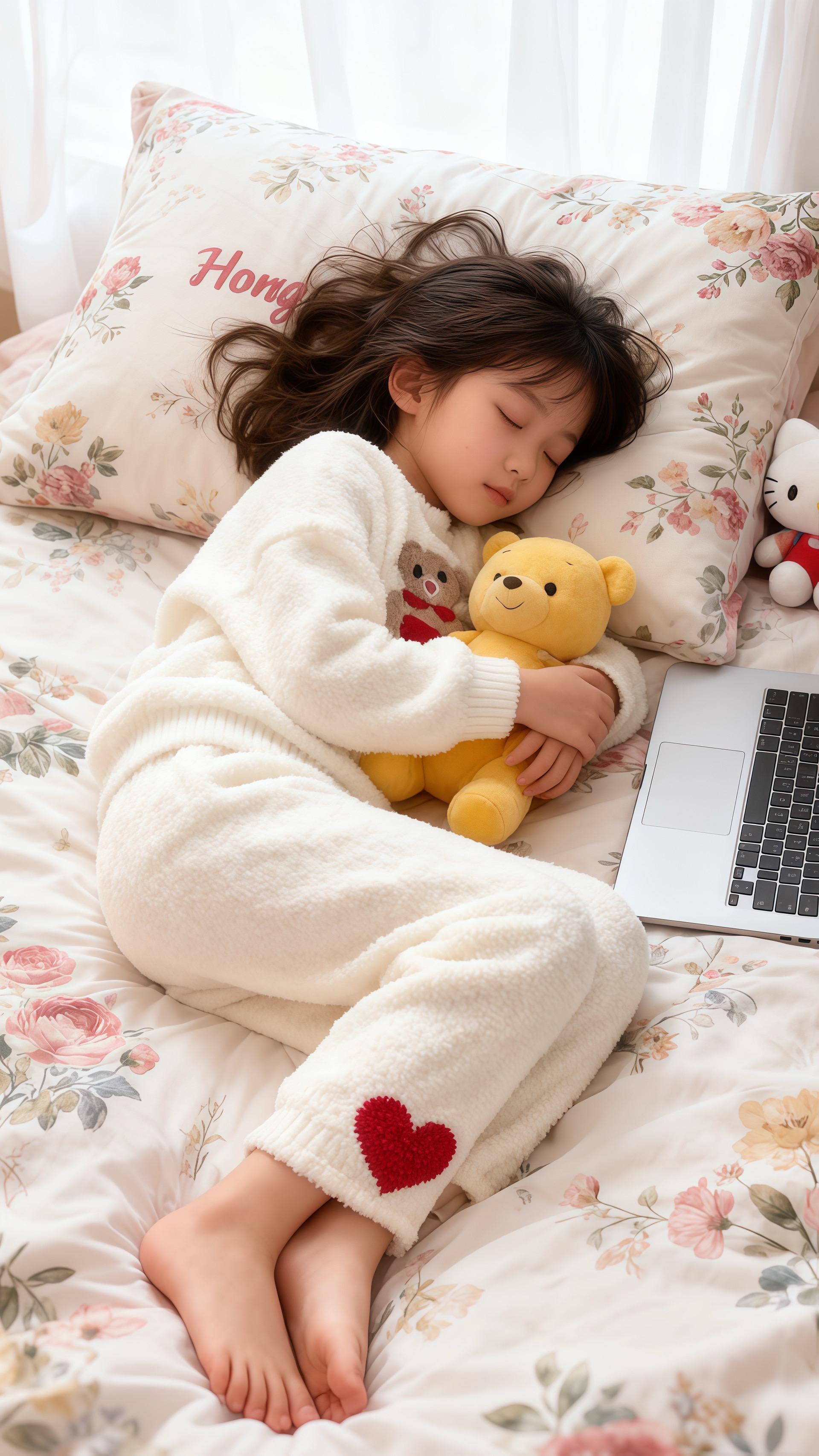 女童珊瑚绒家居服2025秋冬新款  2025秋冬女童睡衣选这款!高颜值珊瑚绒面料,摸起来像云朵般软乎,贴肤亲暖不闷汗。潮趣图案超吸睛,6-12岁穿都合身。松紧裤腰不勒肚,居家玩耍、睡觉都舒服,妥妥的萌娃冬日刚需~  #女童睡衣推荐 #2025秋冬童装 #儿童珊瑚绒家居服 #潮款女童穿搭 #宝宝保暖睡衣