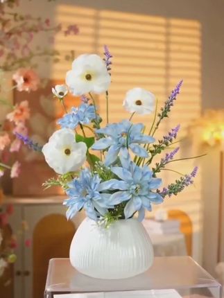 #客厅假花摆件 #居家插花 #假花摆件 #摆件装饰品 #客厅摆件
