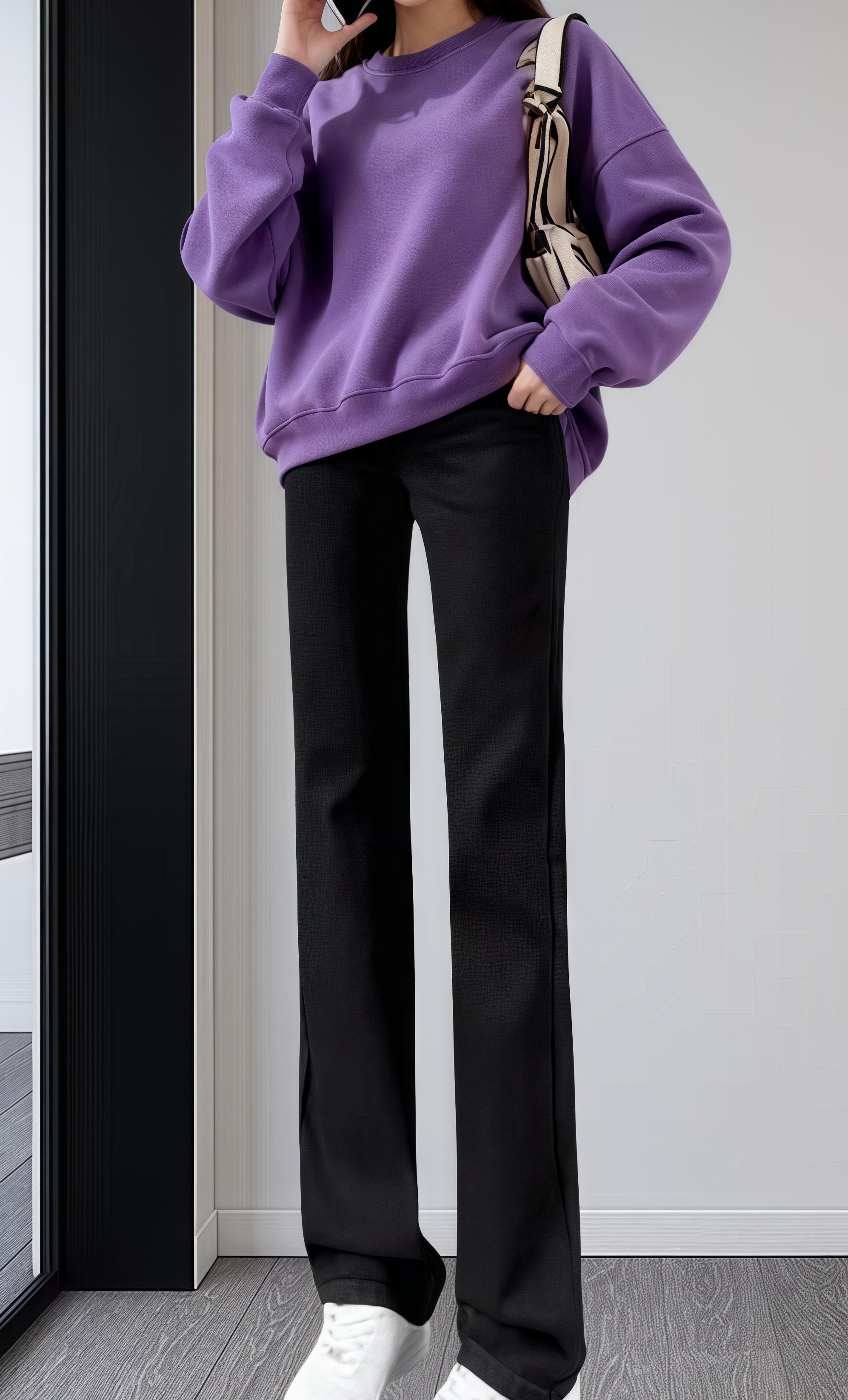 #简约穿搭 #裤子穿搭 #直筒裤#女士裤子#显瘦显高显腿长