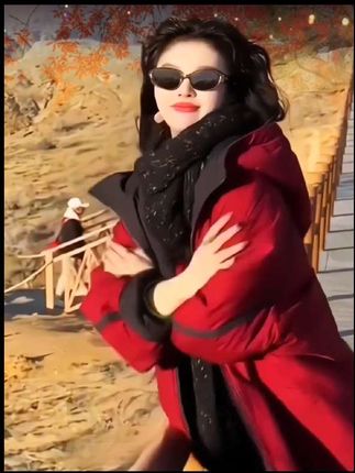 #时尚洋气保暖棉服外套#秋冬穿搭#保暖舒适#宽松遮肉#穿搭#谁穿谁好看#棉服外套