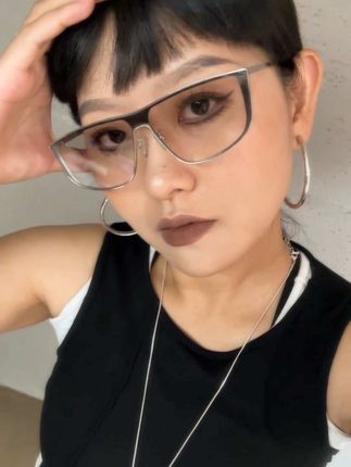 修饰大脸的时髦利器得亏它#墨镜 #墨镜一戴谁也不爱 #反差 #妆前妆后反差挑战 #微胖女生