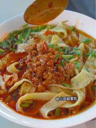 家乡这碗#绿豆粉 加两勺肉末不要太安逸了#铜仁手工绿豆粉 #家乡的味道 #贵州特产 #特色面食