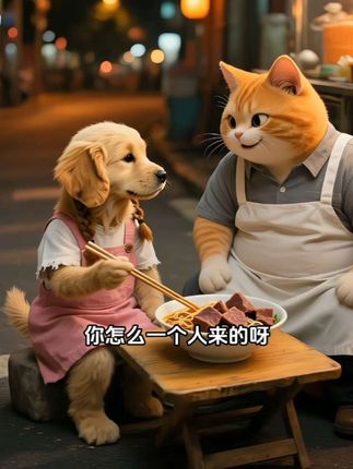 一段令人感动的故事,愿每一个孩子都能拥有妈妈的拥抱#萌宠出道计划 #橘猫 #小金毛 #感动 #狗狗 @子时营业 (原声作者)