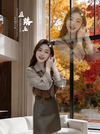 #显高显瘦 #百搭又好看 #女神穿搭 #时尚搭配服装 #森系少女感穿搭