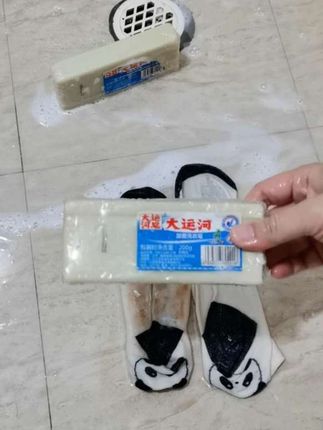 大运河洗衣皂去污老式婴幼儿皂去污渍强去渍#大运河肥皂#肥皂