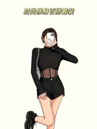 #辣妹穿搭 #修身显瘦 #今天穿什么 #女装 #早秋穿搭