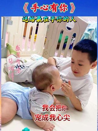 孩子如春日暖阳,融化我满心冰霜。见到你们的那一刻,所有的疲惫都化作了幸福和满足。#俩宝贝孙子#快乐分享 #愿你们天天都快乐 #可爱萌娃