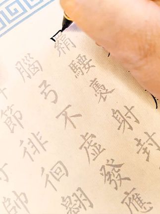 手写上林赋,体会慢慢来的态度……#上林赋#练字#钢笔式毛笔#手写文字#写上林赋得意中人