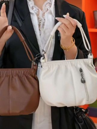 吉尼斯袋鼠小包女士包百搭通勤单肩斜跨包妈妈包婆婆包包包上班#百搭包包