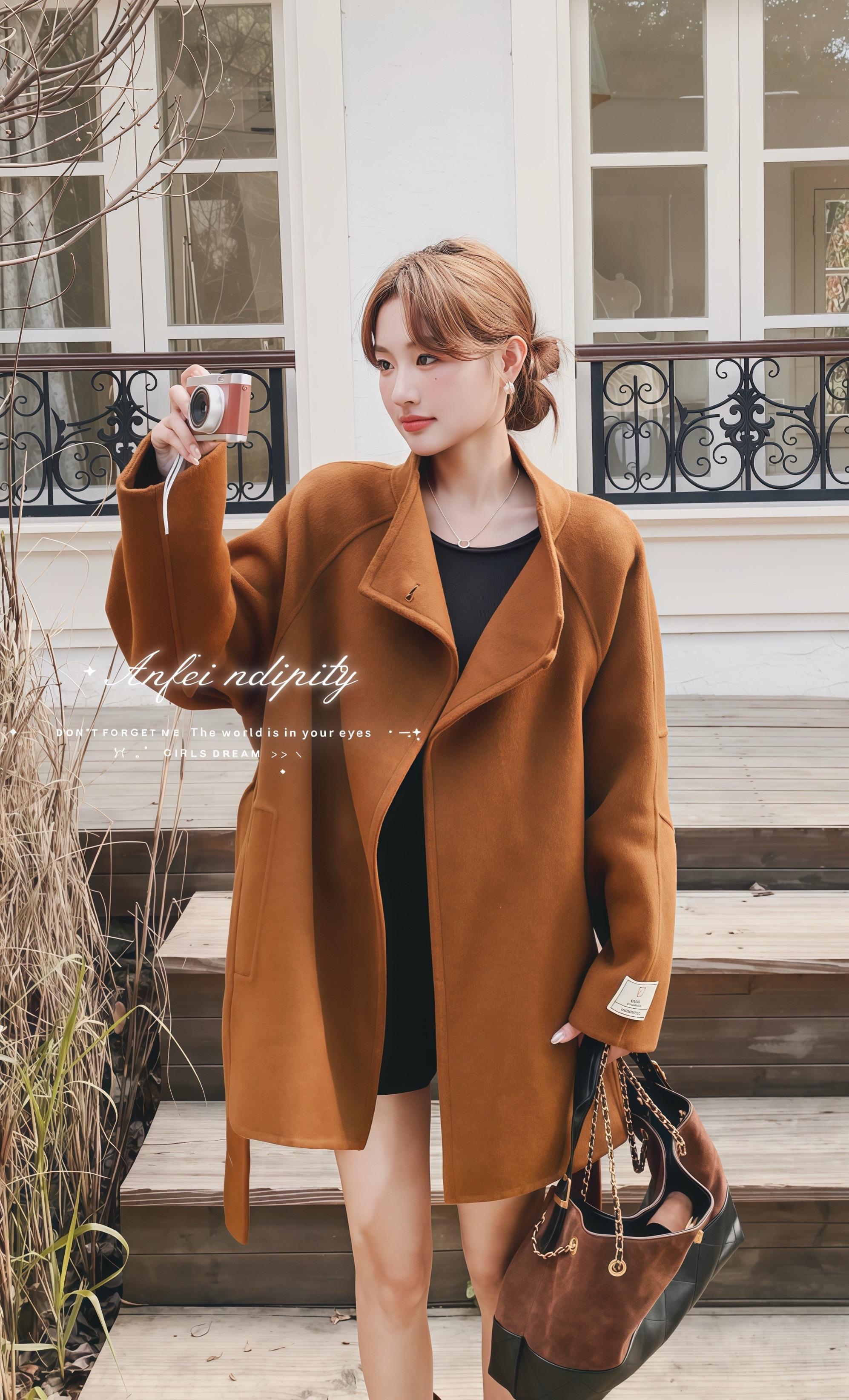 南瓜色美拉德大衣。#变美的捷径就是跟着博主学穿搭 #当普通人尝试Cortis穿搭 #冬日穿搭测评 #你缺的不是衣服而是穿搭技巧 #轻松出片的钓系御姐拍照姿势