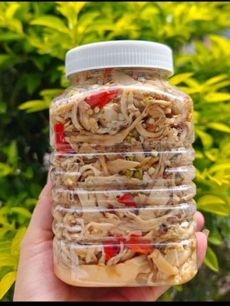 云南野生菌珊瑚菌 扫把菌 扫帚菌腌好的顺丰发货