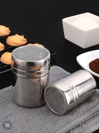 #撒粉罐 #不锈钢撒粉器 #撒粉筛 #好物推荐 #居家好物