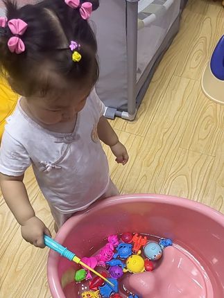 这个夏天就这样玩!在家里也可以玩钓鱼#钓鱼玩具