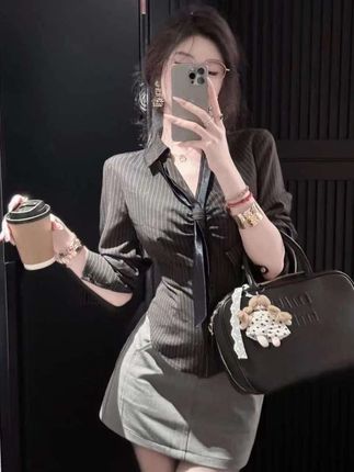 职场气质女神套装,爱了!#套装穿搭 #气质穿搭 #衬衫控 #轻奢女装 #高级感穿搭