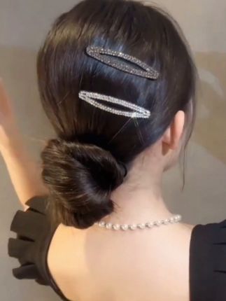 #头饰发饰 #发夹#夹子 #头饰搭配 #碎发神器