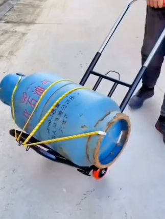 #行李车折叠便携家用载重王小拉货拖车多功能两轮拉杆手推车搬运车#好物推荐#好物分享