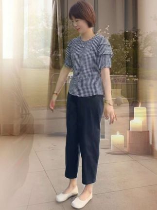 #显瘦穿搭 #梨形身材穿搭 #休闲减龄穿搭 #时尚妈妈装 #一套好的衣服可以让你不动声色的美