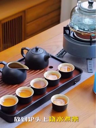 #户外茶具套装#茶具套装#好物推荐🔥  户外旅行茶具一整套装便携包功夫野外露营带烧水炉收纳泡煮茶装备