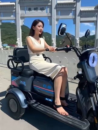 津乐迪(出口外贸版) 客货两用家用电动三轮车翻斗车老年电三轮 #津乐迪出口外贸版电动三轮车 #客货两用家用电动三轮车#翻斗车#老年电动三轮车@DOU+小助手
