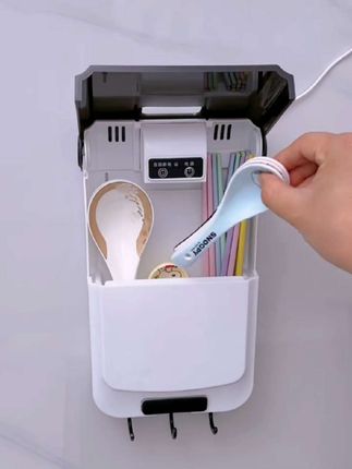 #消毒筷子筒壁挂式 #厨房收纳 #筷子筒 #厨房置物架 #厨房好物