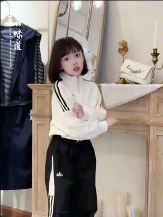 女童秋款套装2025新款女孩卫衣时尚韩版工装裤两件套装中大童衣服#潮流穿搭