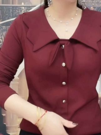 #女士长袖上衣#女士打底上衣#妈妈打底上衣#面料柔软舒适