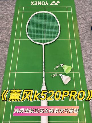薰风k520PRO高颜值4U航空级全碳素攻守兼备#羽毛球装备 #羽毛球拍 #薰风k520PRO #攻守兼备 #羽毛球拍推荐 @DOU+上热门 @DOU+小助手 @巨量千川
