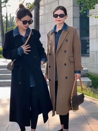 #牛仔衬衫#暖fufu的冬日ootd#百搭衬衫#时尚穿搭#秋冬穿搭