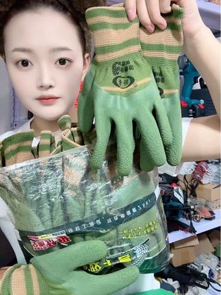 #劳保手套 #耐磨手套 #强烈推荐 #@DOU+上热门