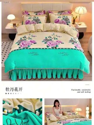 #双面绒四件套 #牛奶绒四件套#床上用品