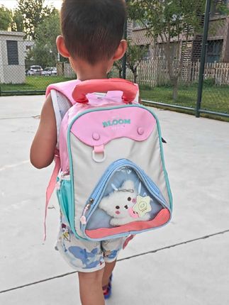 新款幼儿园书包 萌娃书包 带胸扣幼儿园书包 宝宝小书包幼儿园 萌娃书包 儿童书包 背上我心爱的小书包#儿童书包 #书包推荐 #幼儿园书包 #背上我心爱的小书包 #减负书包
