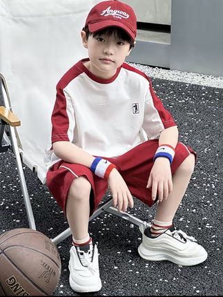#男童穿搭 #男童短袖套装 #男童运动套装 #男童夏装 #男童夏装套装