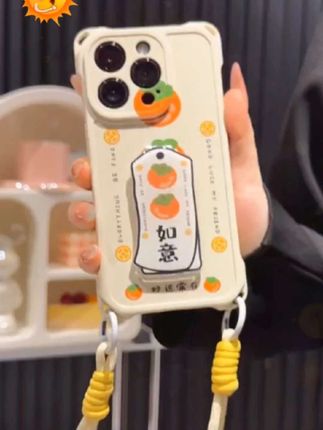 这么百搭又高级的柿柿如意挂绳支架壳壳你见过吗?#手机壳#高级感 #柿柿如意#百搭 #好物推荐🔥
