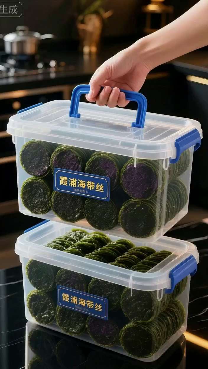 宝子们!挖到宝了——霞浦压缩海带丝也太懂懒人了吧!不用洗、不用切,开水泡几分钟就舒展,拌点生抽醋蒜,鲜脆劲儿直窜味蕾~ 没胃口不想开火的时候,端上这么一盘,清爽解腻超开胃,一口下去食欲直接拉满!试过的都懂这种快乐,没尝过的赶紧冲! #压缩海带丝 #懒人美食 #纯天然无添加 #鲜脆开胃 #真的很好吃