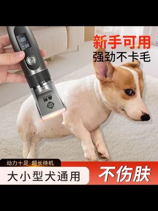 桑鹤宠物专用剃毛器美容剪卡毛钛金刀头狗狗专用猫咪专用剃脚毛#宠物剃毛器 #宠物美容剪 #狗狗剃毛器