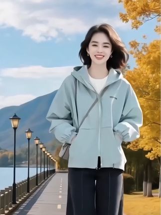 #时尚休闲穿搭 #外套穿搭 #春秋穿搭 #谁穿谁漂亮