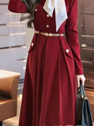 #法式千金风#丝绒连衣裙#红色敬酒服#新娘敬酒服#太好看了