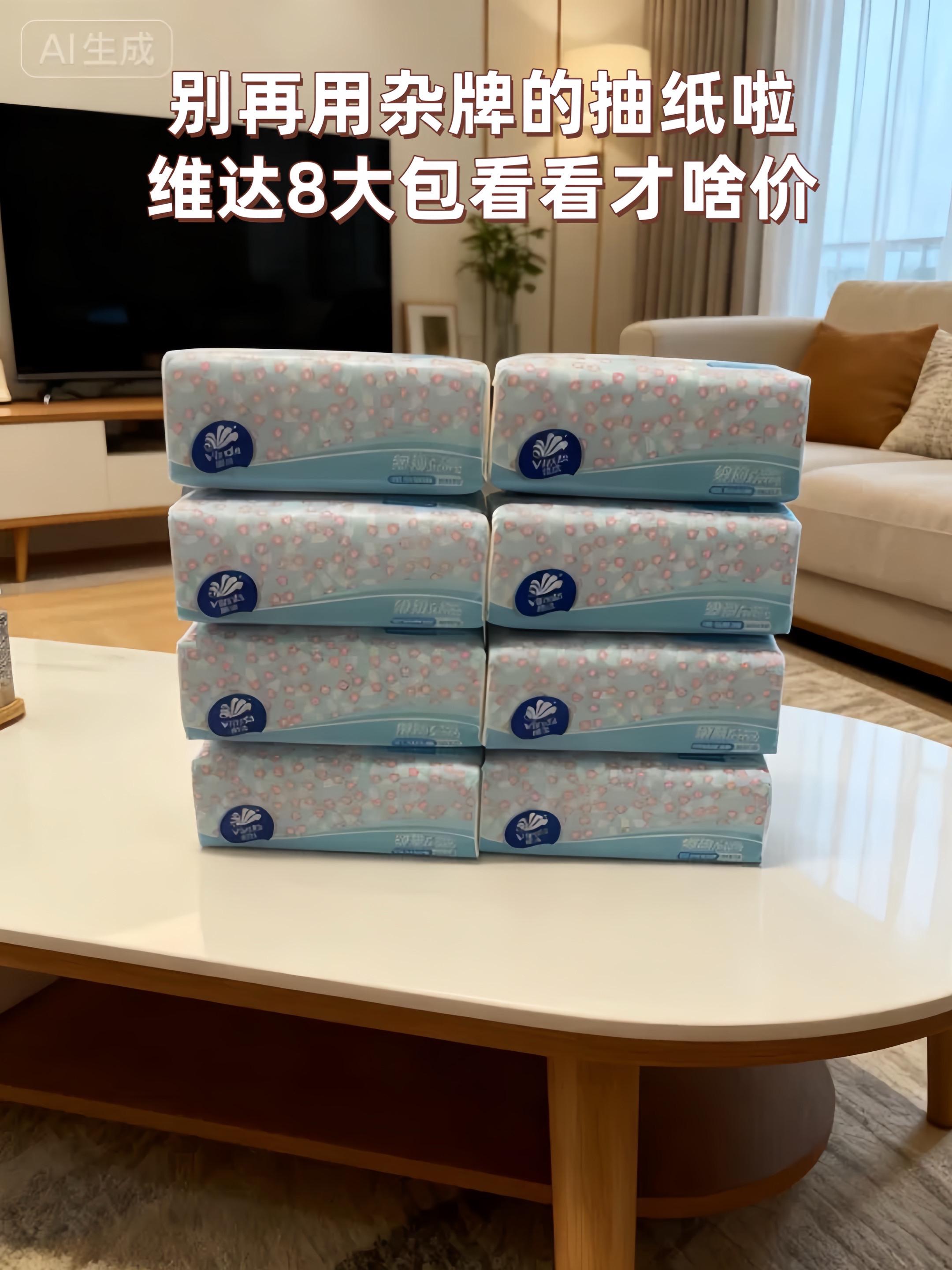 姐妹们别再用不知名纸巾啦!维达小雏菊抽纸赶紧入手,8大包这个价格太划算了!它的包装清新又雅致,颜值超高,随便放在家里哪个角落都很美观。作为知名大品牌,纸张品质更是没话说,柔软又厚实。学生党也能轻松承担,这波平价好物安利,大家快冲!#维达 #生活用纸 #实惠划算 #维达抽纸 #学生党好物推荐