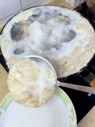 细网漏油勺,熬汤打沫,吃火锅沥油沥残渣,豆浆果汁过滤,很方便#厨房好物 #在家做美食 #