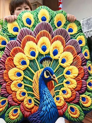 【精选推荐】吉祥孔雀潮流大尺寸门口浴室地毯地垫硅藻泥底垫#超便宜超划算 #硅藻泥软垫 #地垫#居家好物