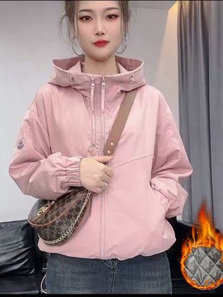 2025新款女装双拉链加二棉户外外套女宽松休闲夹克冲锋衣上衣潮#冲锋衣 #显瘦遮肉 #百搭上衣 #春秋新款 #休闲百搭