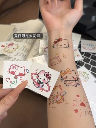 下周就升温了 能穿短袖咯~跟男朋友整个花臂玩玩#纹身贴 #男朋友花臂 #平价好物 #花臂纹身 贴